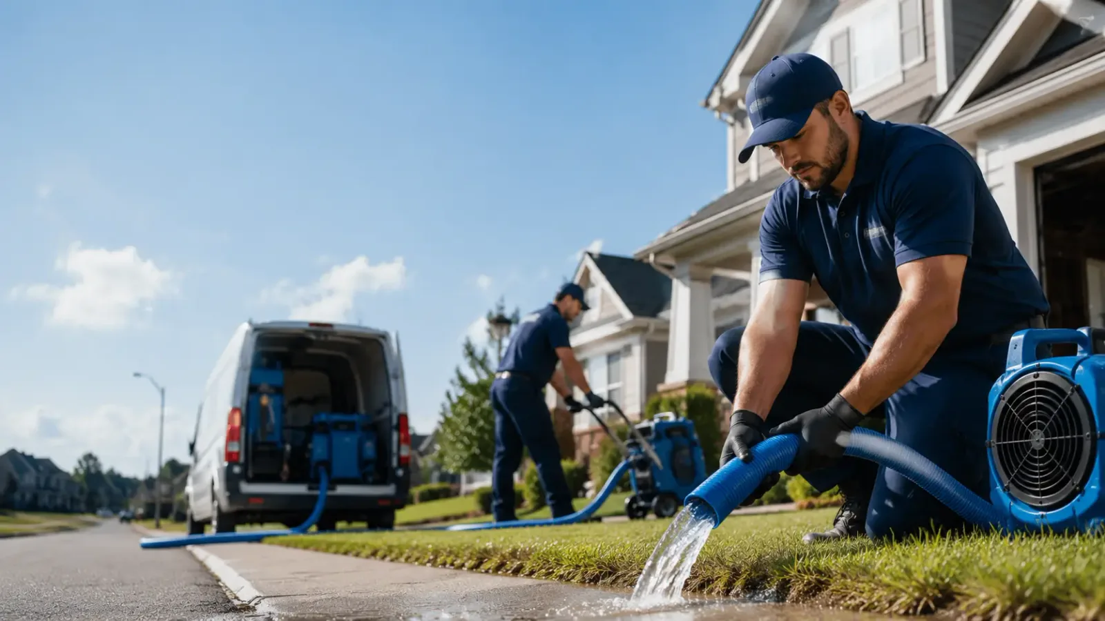 Flood Damage Restoration in Michigan, ND
